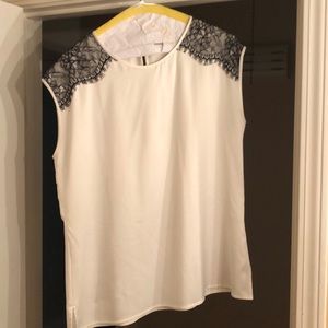 Ann Taylor Blouse A little off white